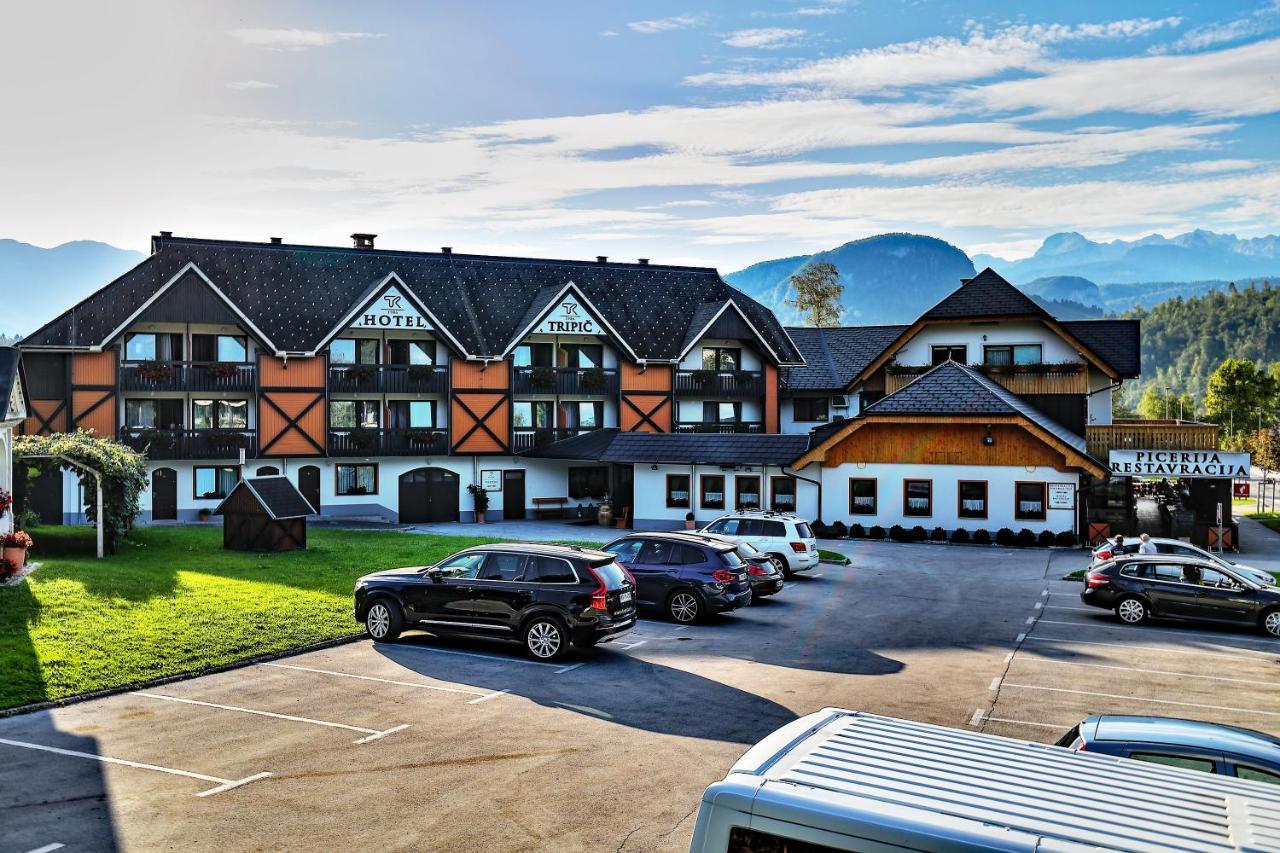 Hotel Tripic, Restaurant And Pizzeria Bohinj Exterior photo